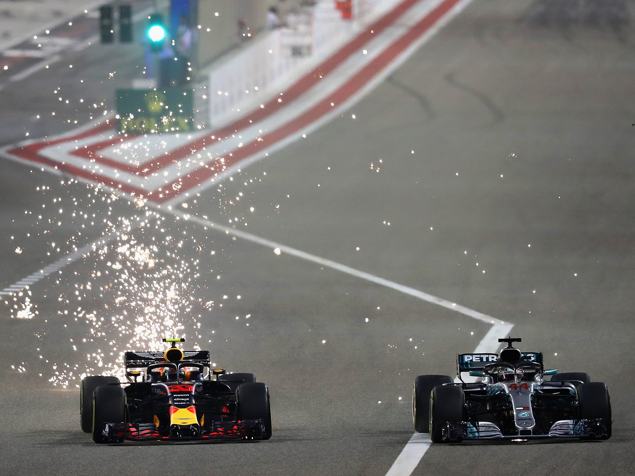 Hamilton was critical of Verstappen's overtake during the Bahrain Grand Prix