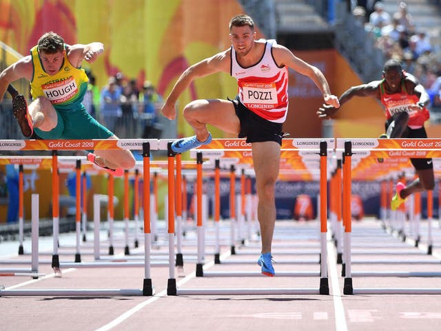 The Englishman, who qualified fastest, could only clock 13.53 seconds in the final