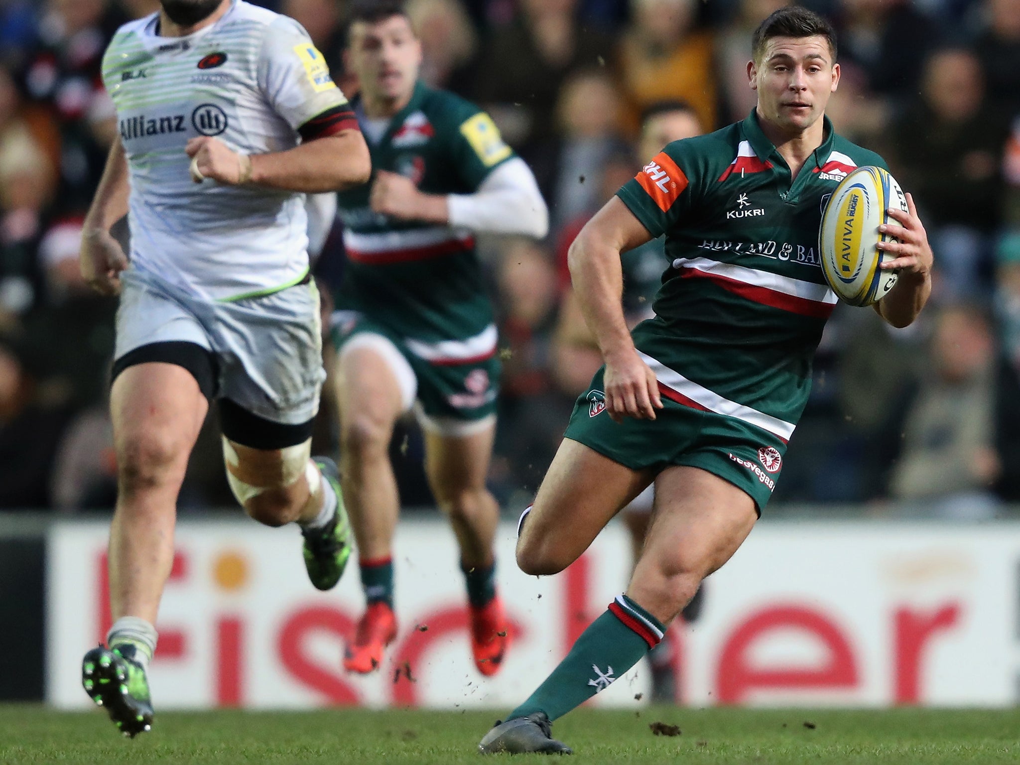 Ben Youngs could return to Leicester's line-up this weekend six weeks ahead of schedule