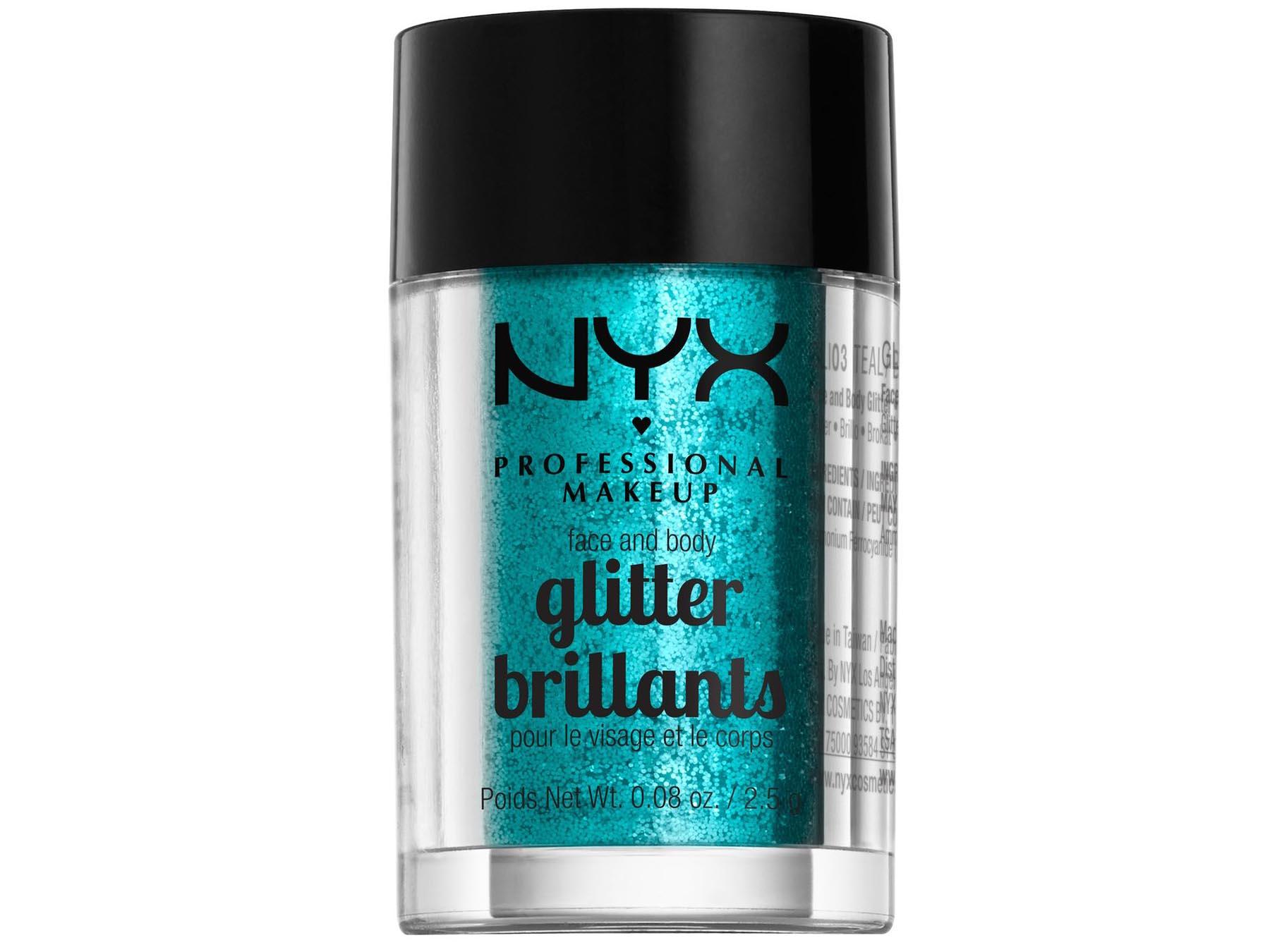 NYX Professional Makeup, Face &amp; Body Glitter, £6, Cult Beauty