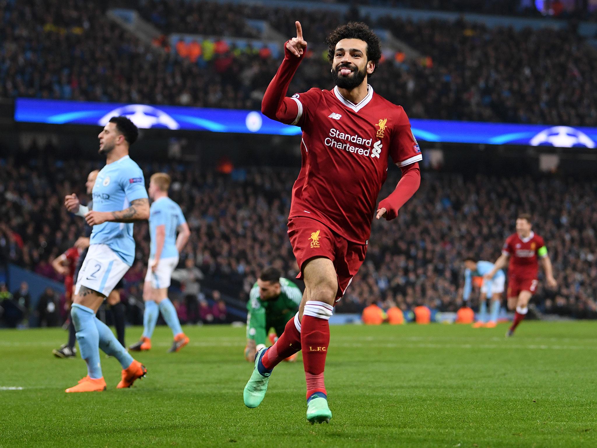 Liverpool and Manchester City go head to head in Champions League