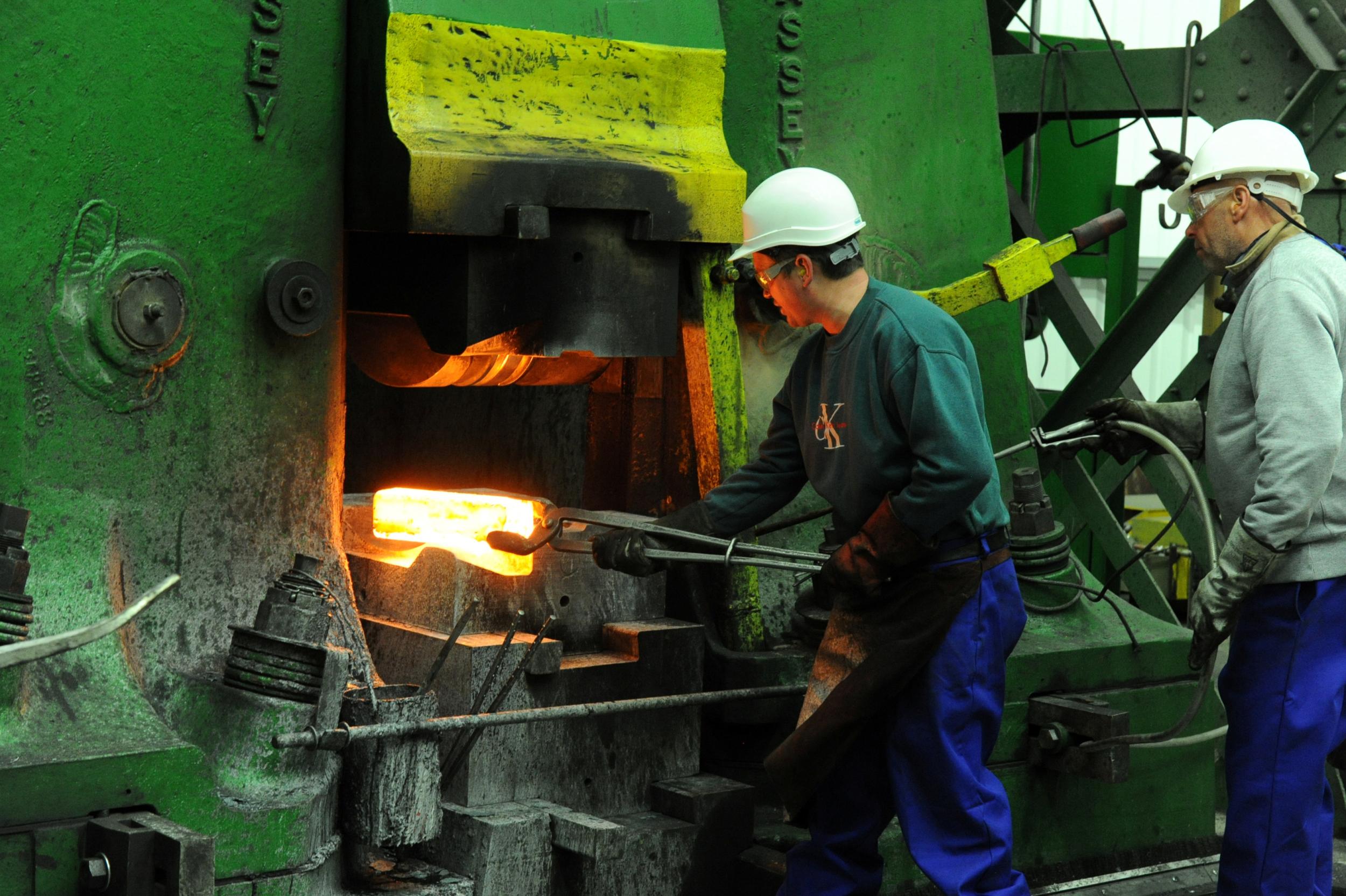 Manufacturing and the mining sector both declined in February