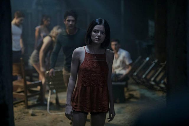 Look out behind you... Lucy Hale plays Olivia in ‘Truth or Dare’