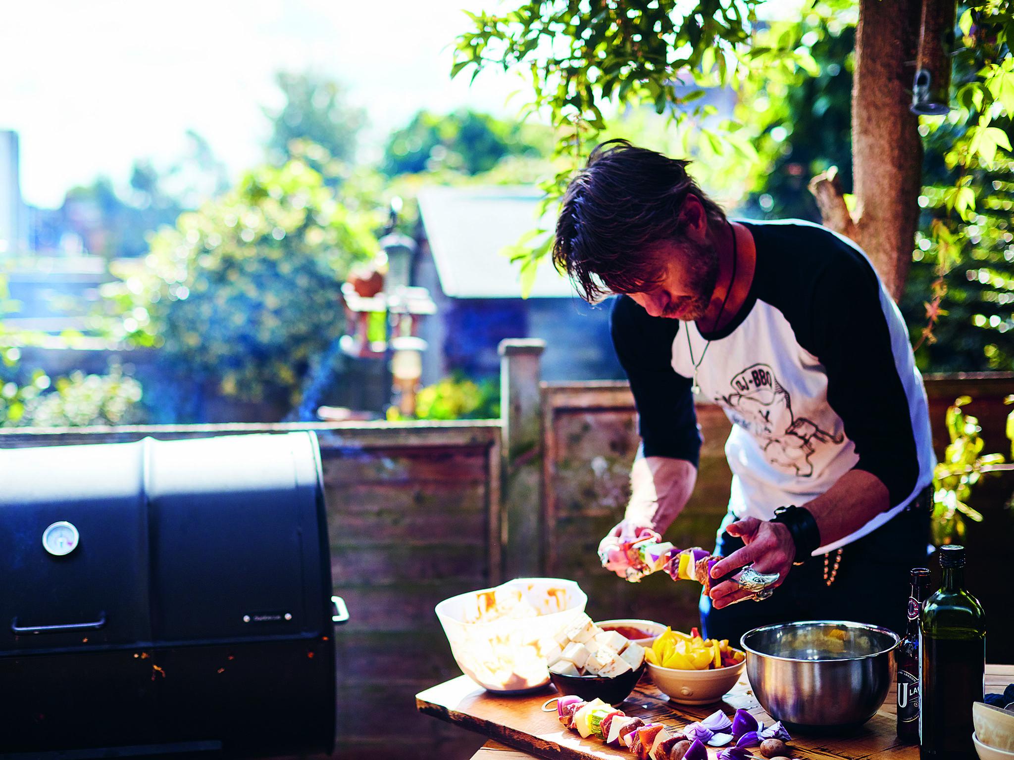 DJ BBQ, aka Christian Stevenson