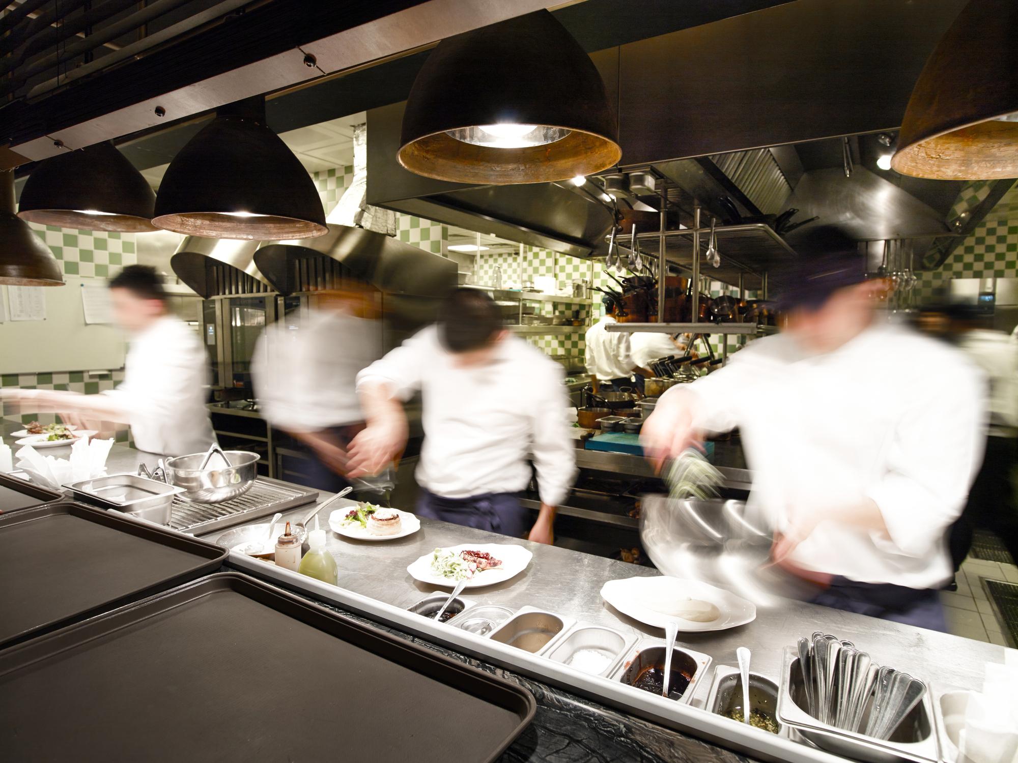 The services PMI survey covers restaurants