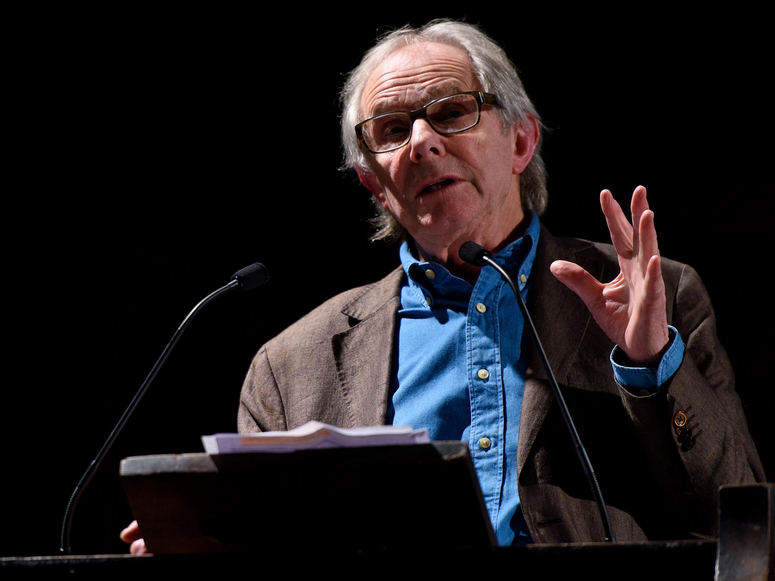 Ken Loach is said to have made the comments during a screening of his most recent film