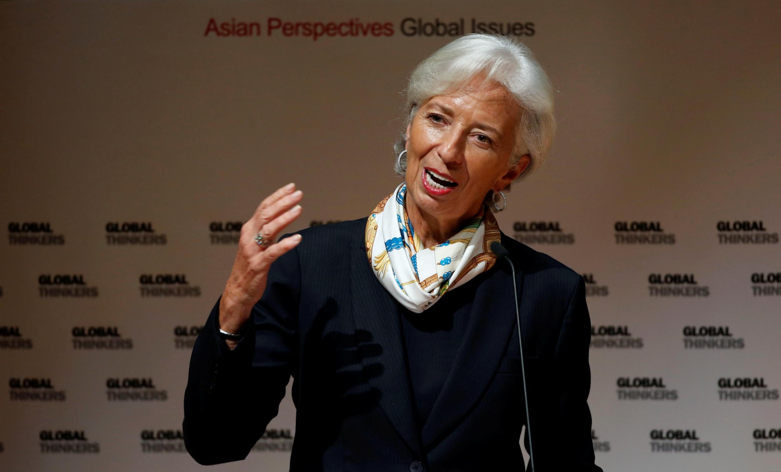 Christine Lagarde warns global leaders on the use of threats