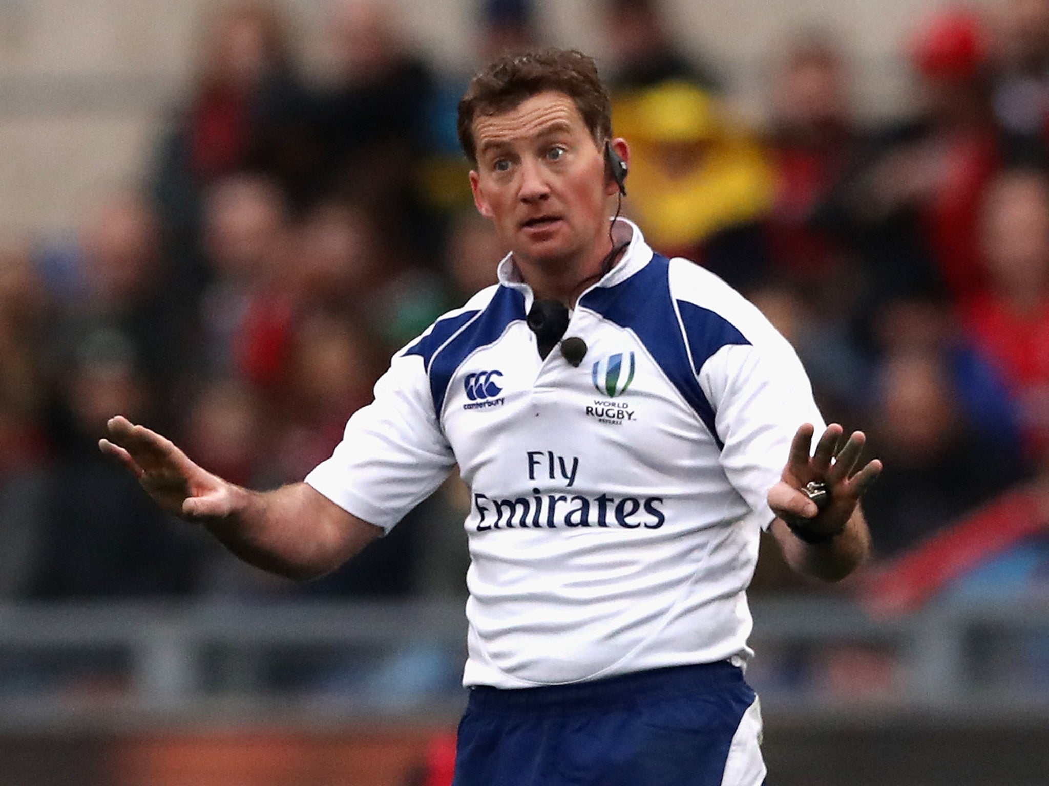 Doyle is registered with the RFU but is from Dublin, opening up his appointment to scrutiny