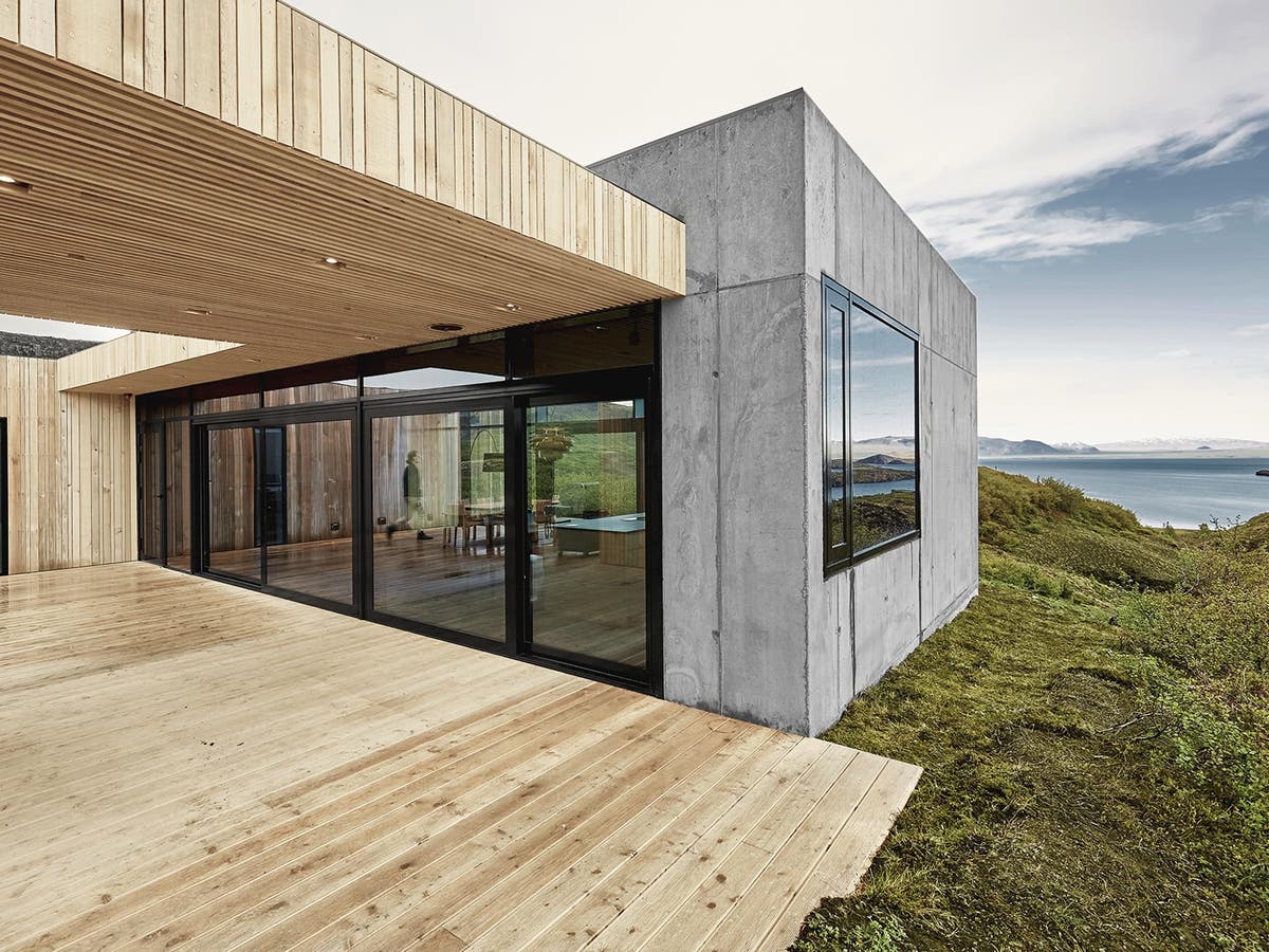 Inspiring home of the week Icelandic holiday home with uninterrupted