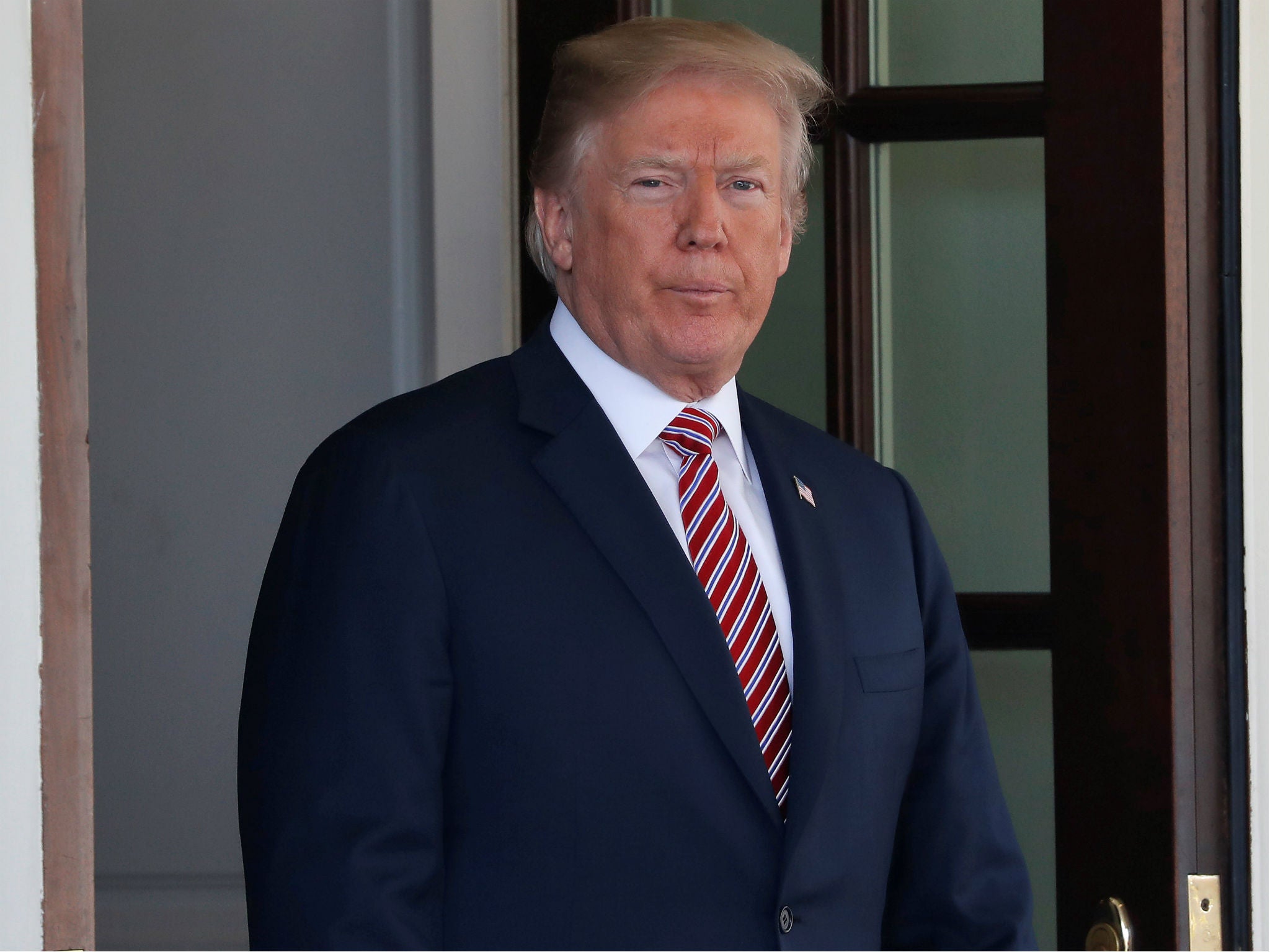 Donald Trump at the White House