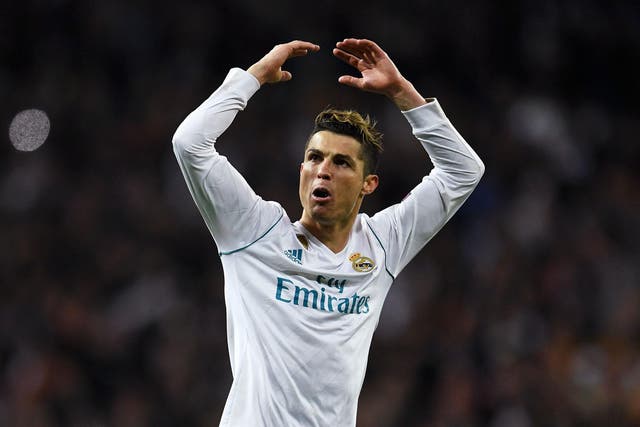 Cristiano Ronaldo scored the winning goal for Madrid