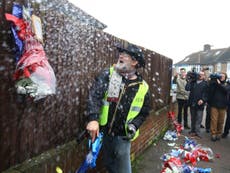 'Respect' shrine to burglar killed during break-in, police demand