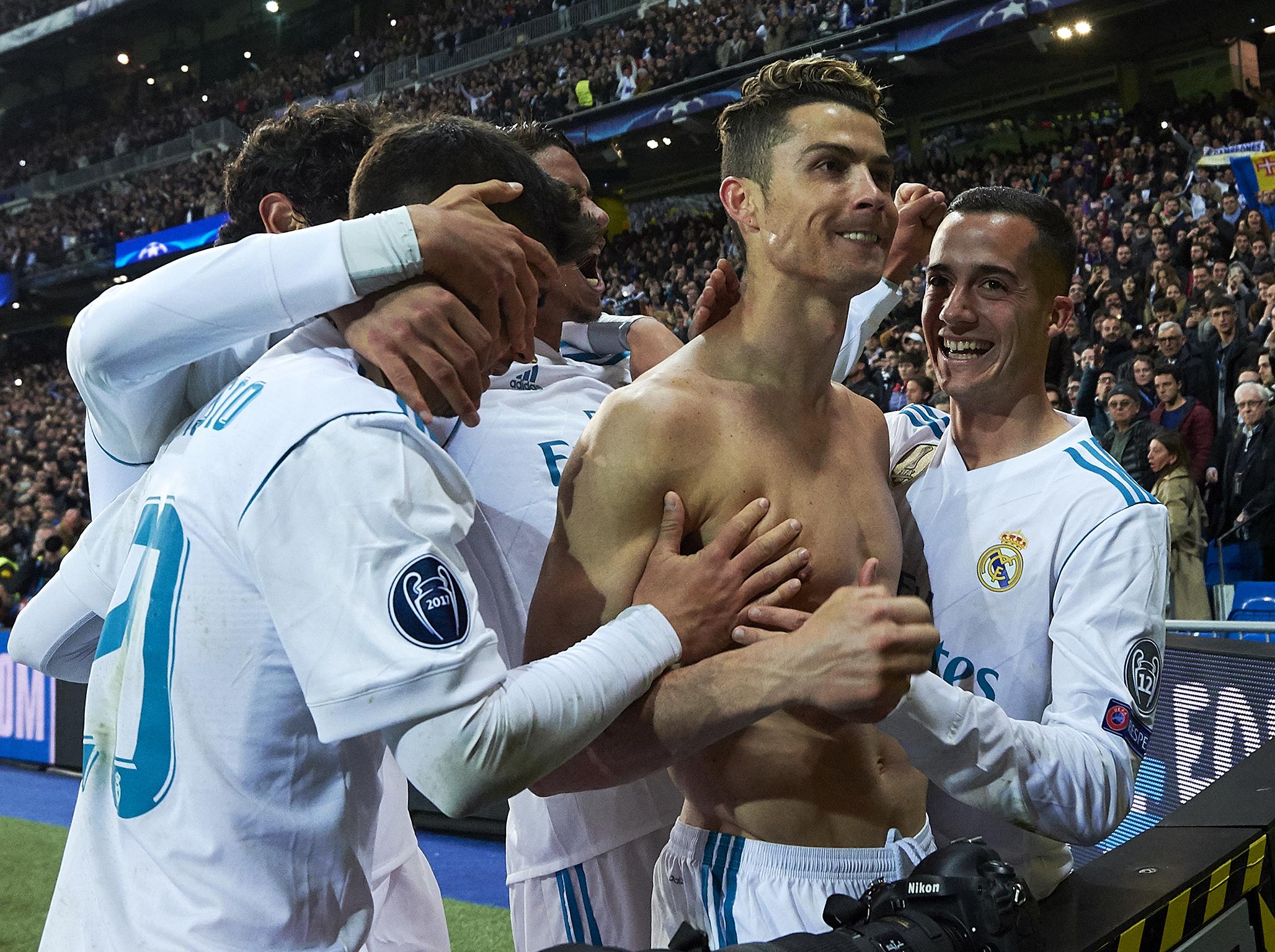 Ronaldo, Bale rally Madrid to Champions League draw with Juventus