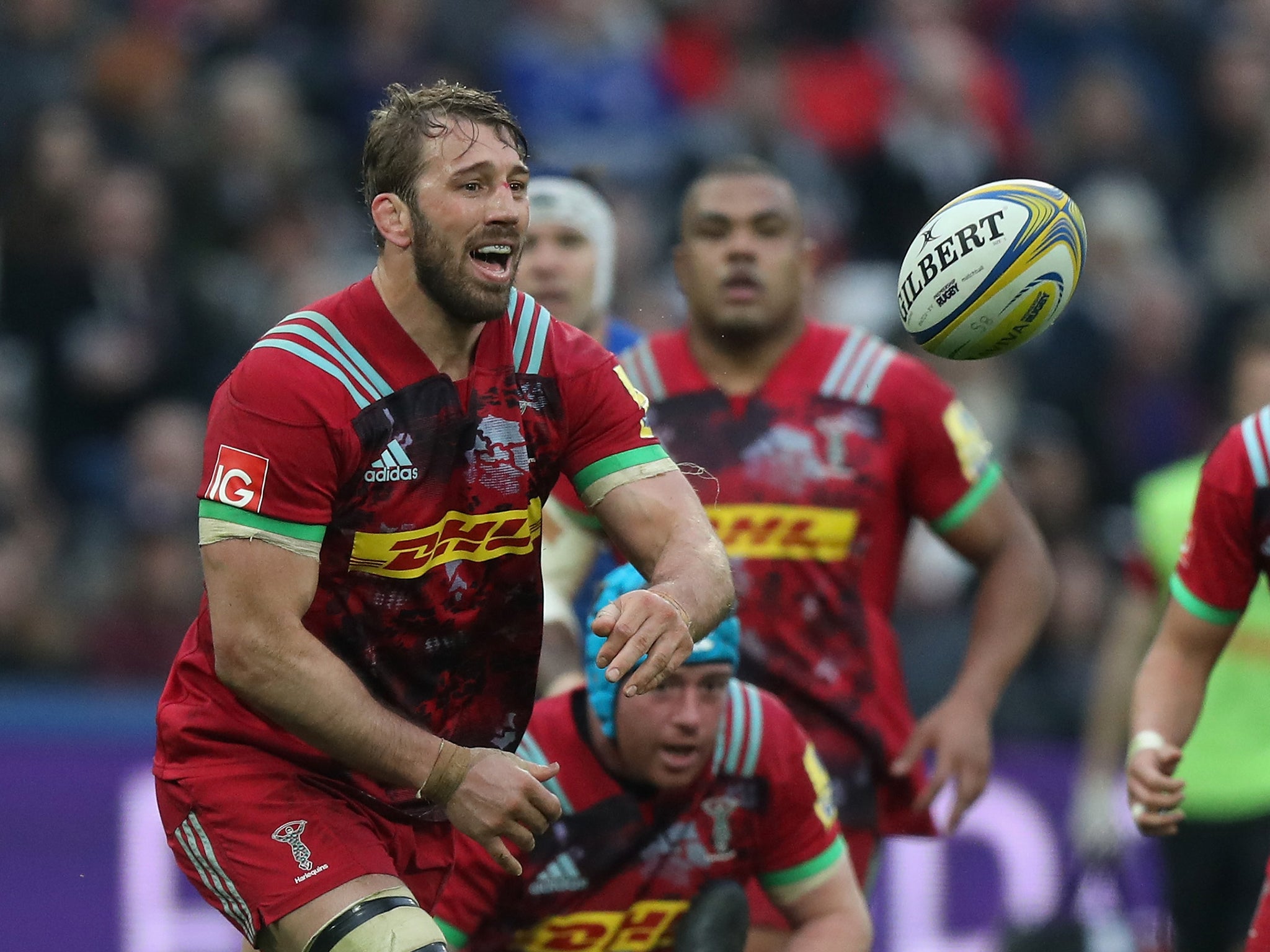 Chris Robshaw admitted it was painful for Harlequins to be booed off their own pitch