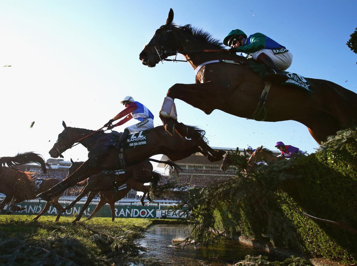 Grand National Horse Race в Великобритании