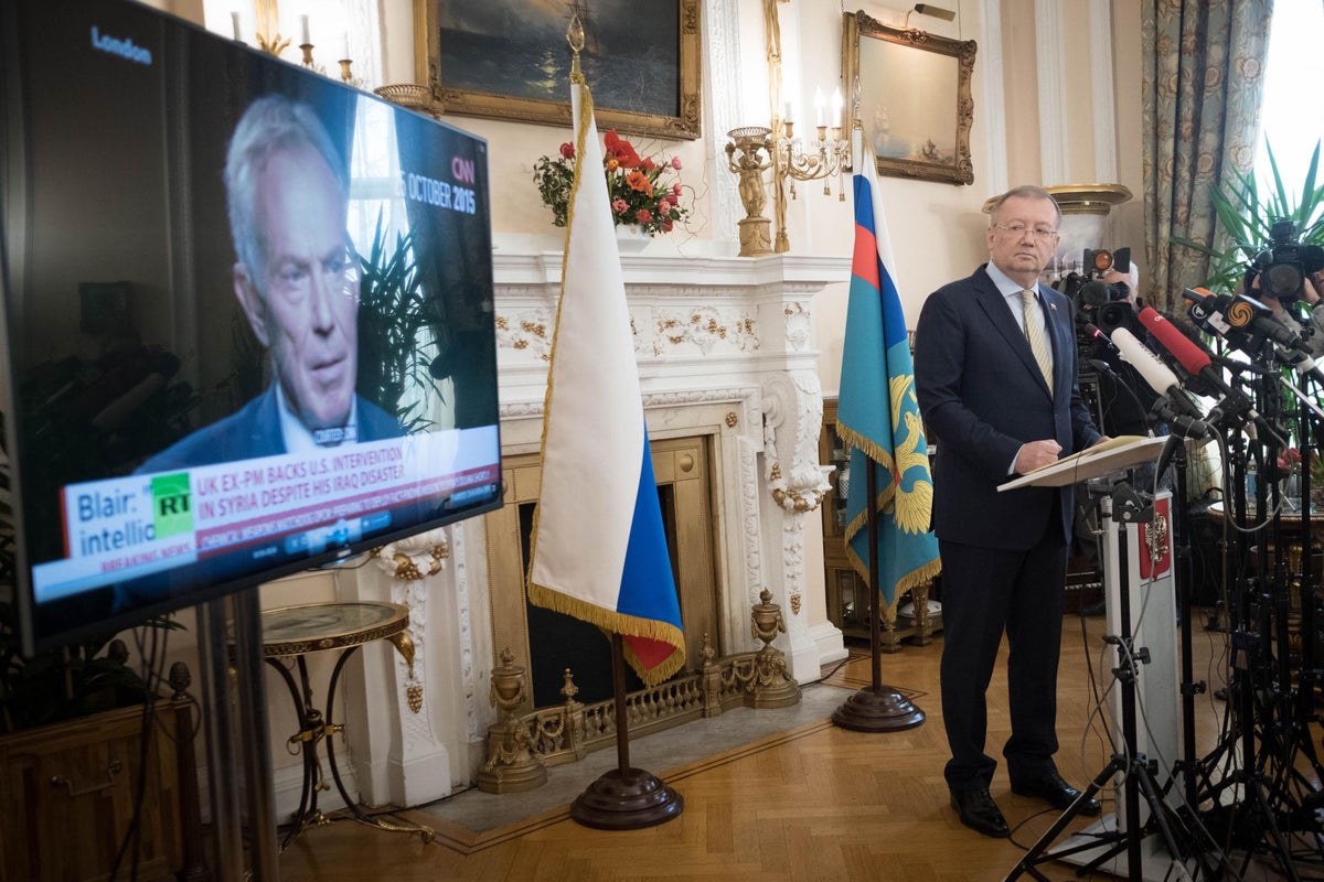 Welcome to another episode of chemical attack denial live with me, your host, the russian ambassador