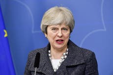 Theresa May says Britain has joined US and France in attacking Syria