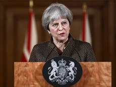 May warns Assad of more military strikes if toxic weapons used again
