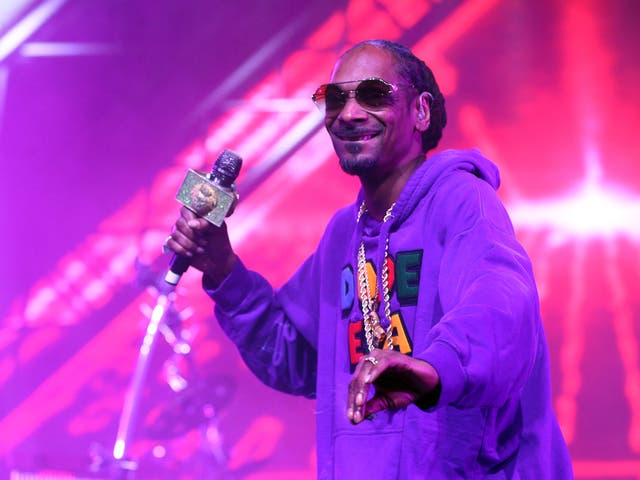 Snoop Dogg performs with Jamiroquai