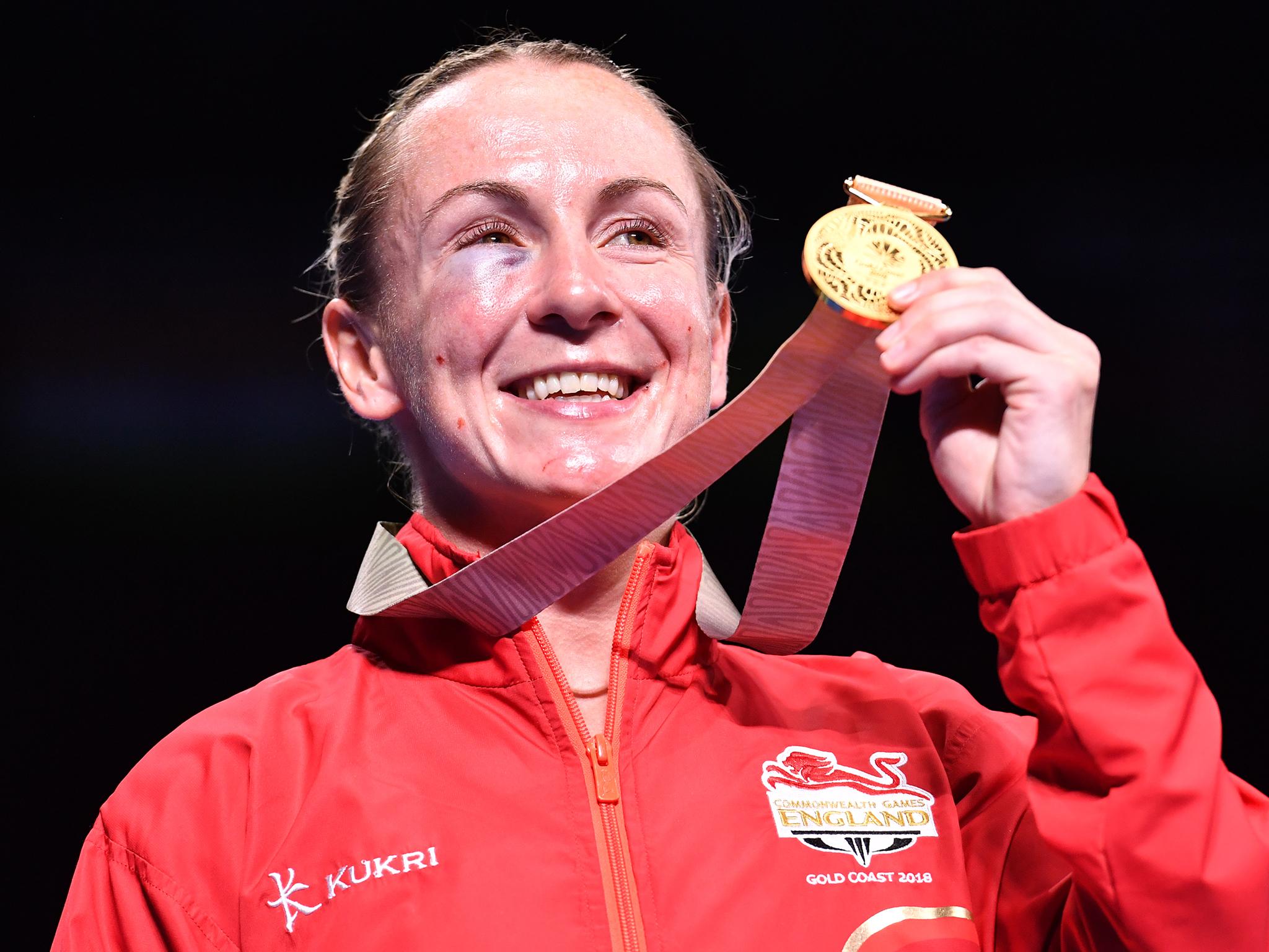 Lisa Whiteside claimed gold in the women's flyweight division