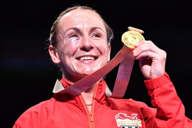 Lisa Whiteside claimed gold in the women's flyweight division