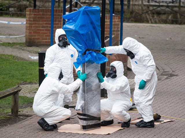 Sergei and Yulia Skripal were exposed to a nerve agent in Salisbury last month