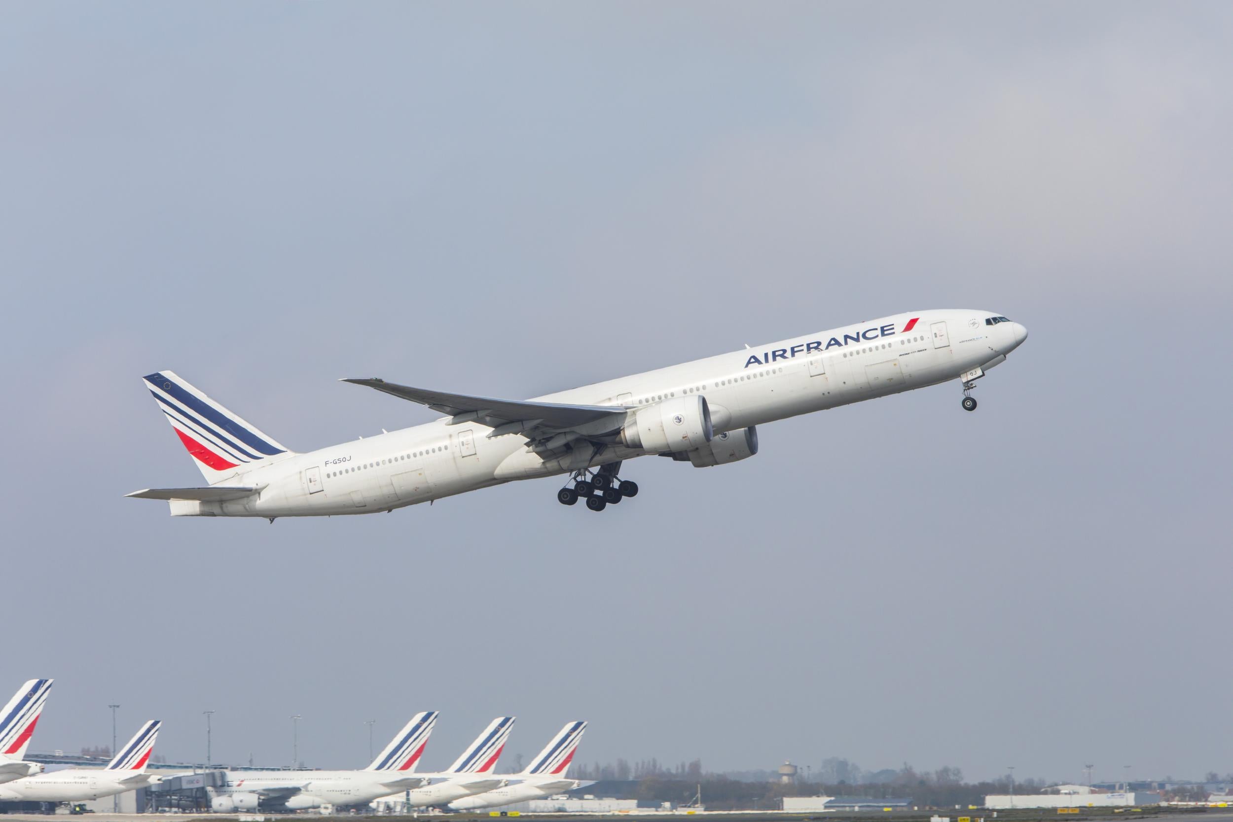 Going places? On strike days, Air France is cancelling around 30 per cent of departures