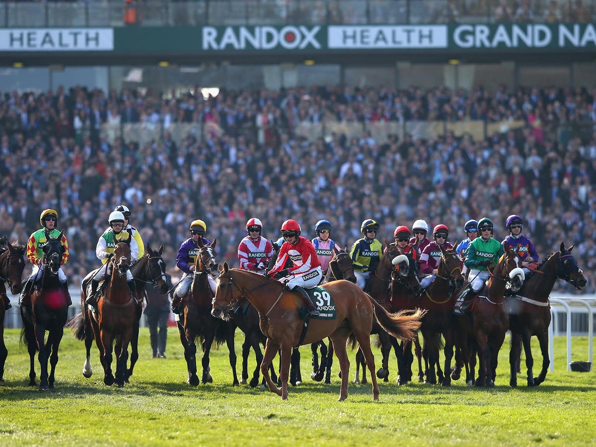 Grand National Horse Race в Великобритании