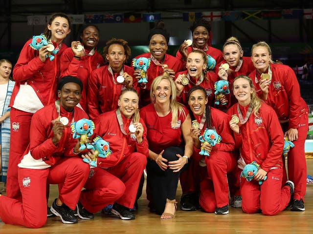 It was a first-ever Commonwealth Games gold medal for England's netballers