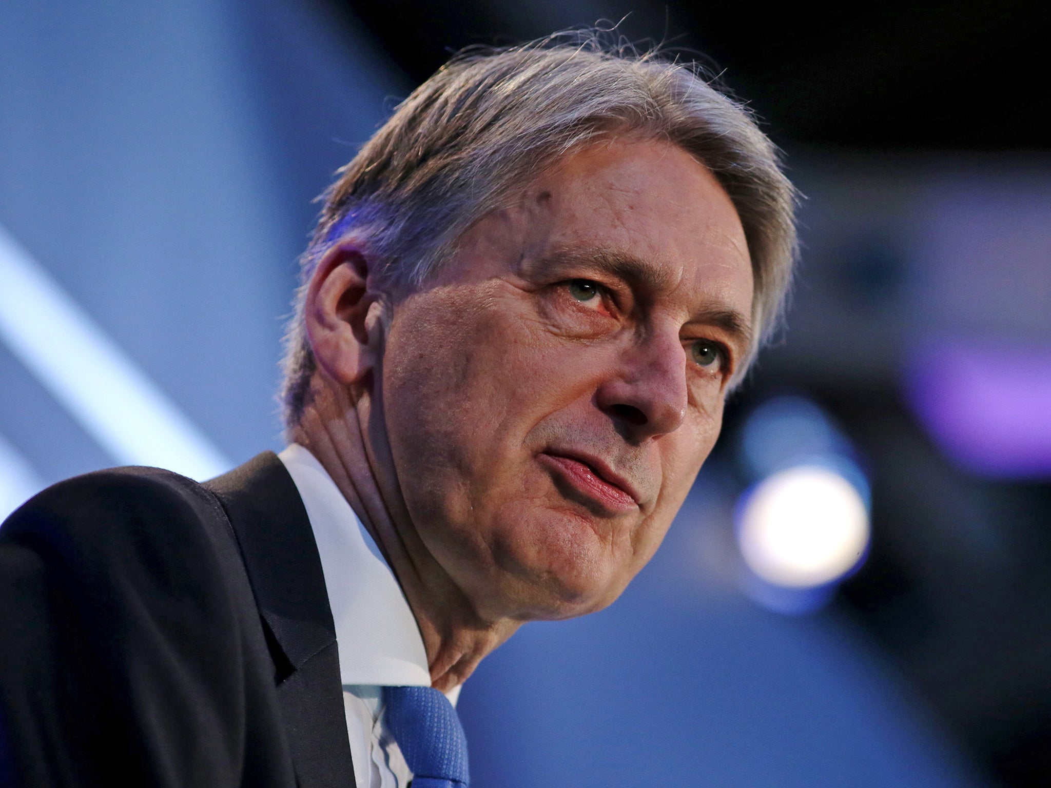 The public finances are improving for Chancellor Philip Hammond