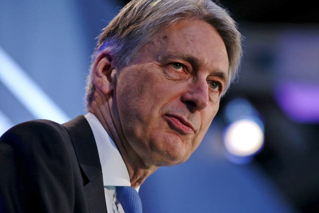 The public finances are improving for Chancellor Philip Hammond 