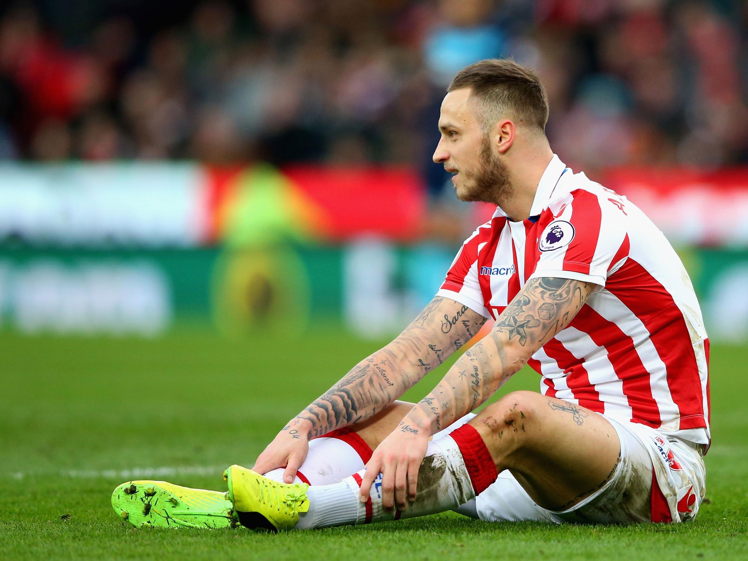 Arnautovic spent four years with the Potters