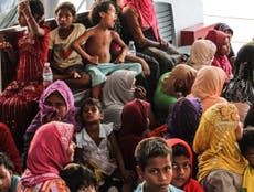 First Rohingya Muslim families return to Myanmar