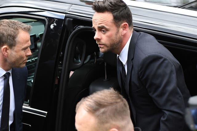 Ant McPartlin was caught driving while more than twice the legal limit in March