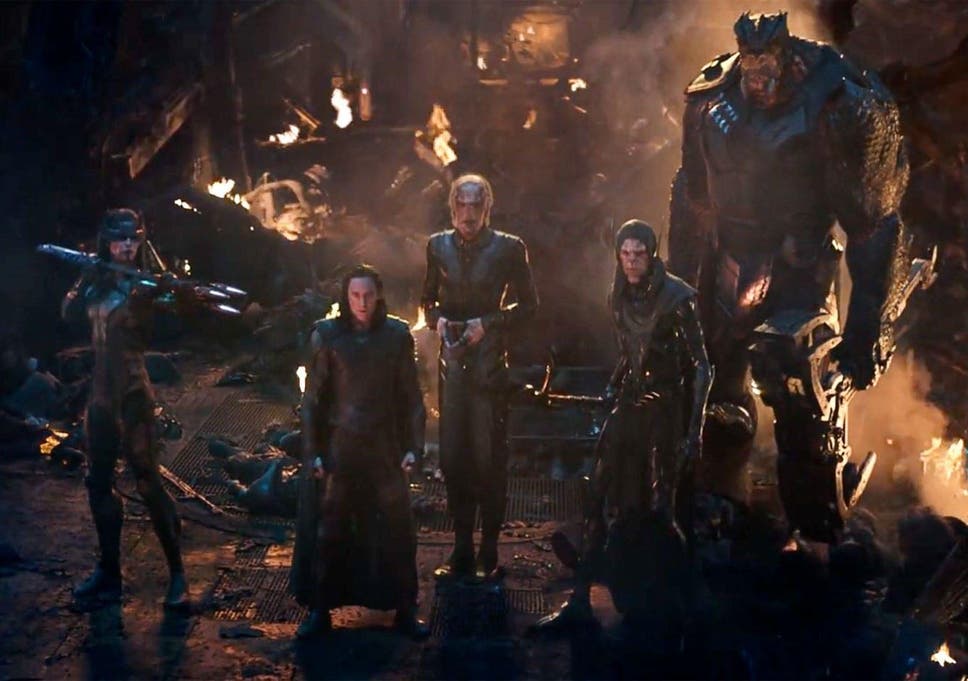 Avengers Infinity War Cast Carrie Coon Plays Black Order Member