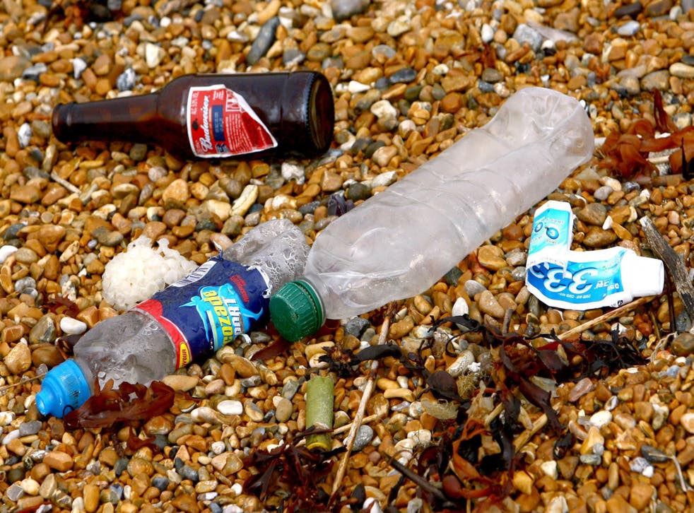 British people have been slow in changing their behaviour when it comes to single-use plastic bottles, according to a new report