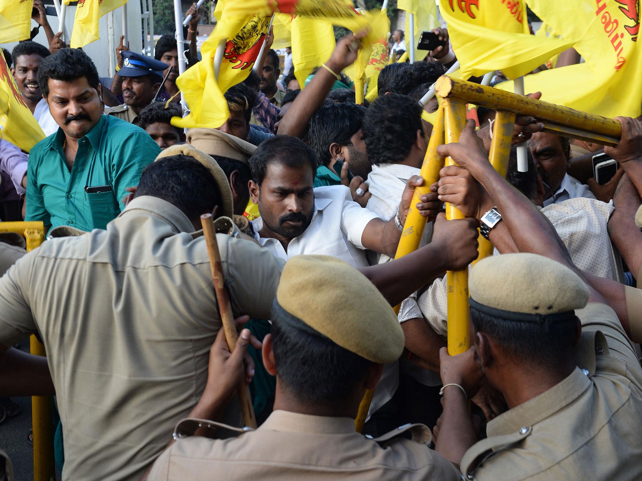 Last week's scenes outside the Chepauk Stadium turned ugly