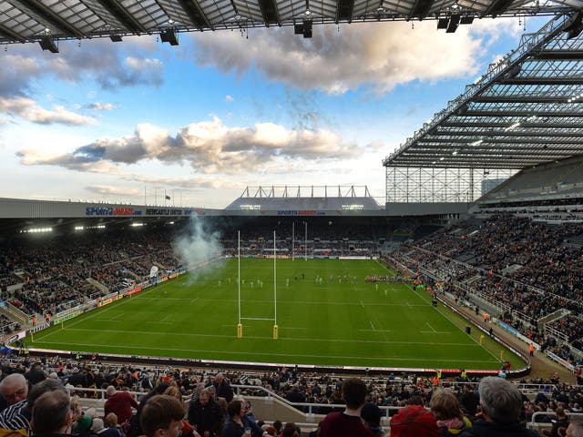 The 52,000-capacity St James’ Park can already be considered a tried-and-tested rugby venue
