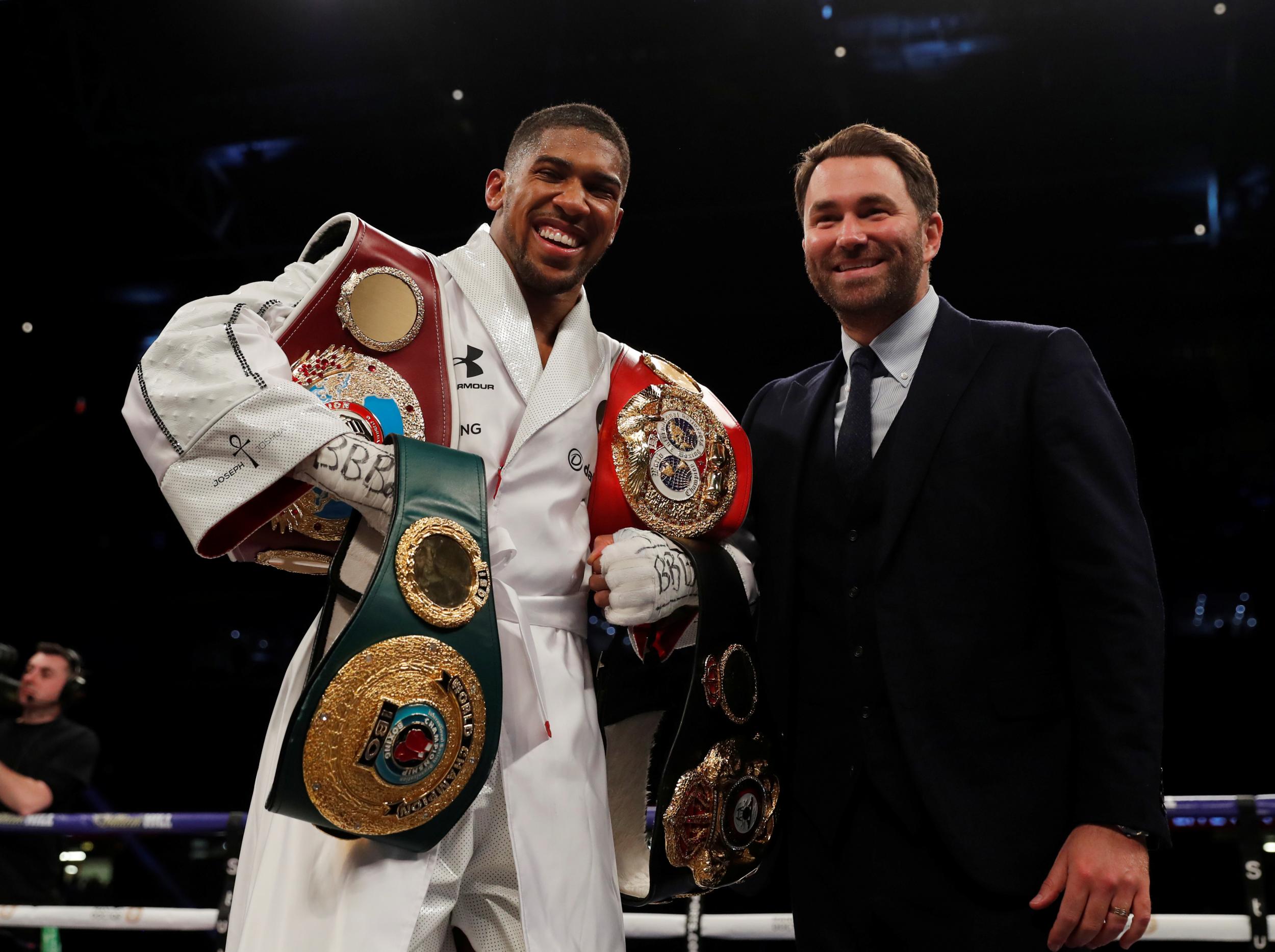 Eddie Hearn is in New York this week