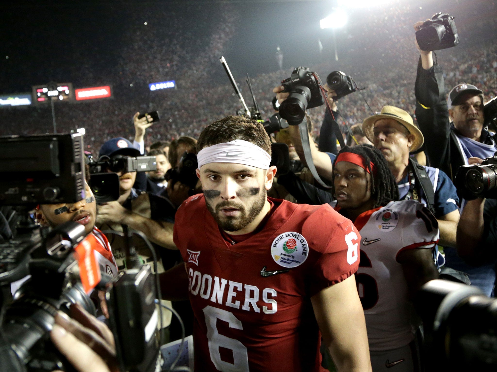 Baker Mayfield was drafted first overall by Cleveland