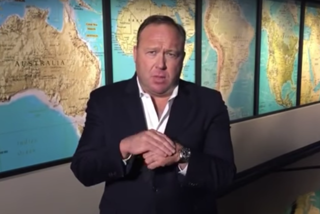 Alex Jones is being sued by the families of nine Sandy Hook victims for spreading false claims that the 2012 elementary school shooting was a government-backed hoax 