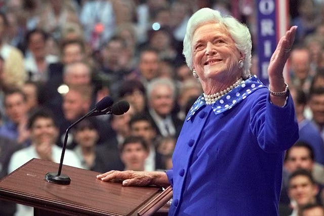 Barbara Bush described her role as first lady as the 'best job' in America