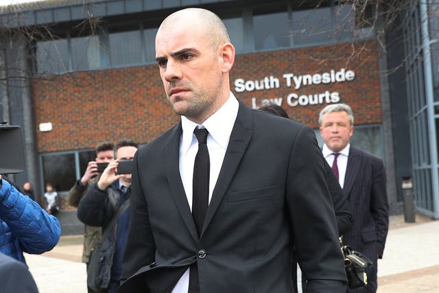 Darron Gibson has been told he faces a jail sentence after pleading guilty to drink-driving