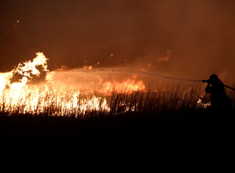 Oklahoma wildfire Forecasters warn of dangerous lifethreatening