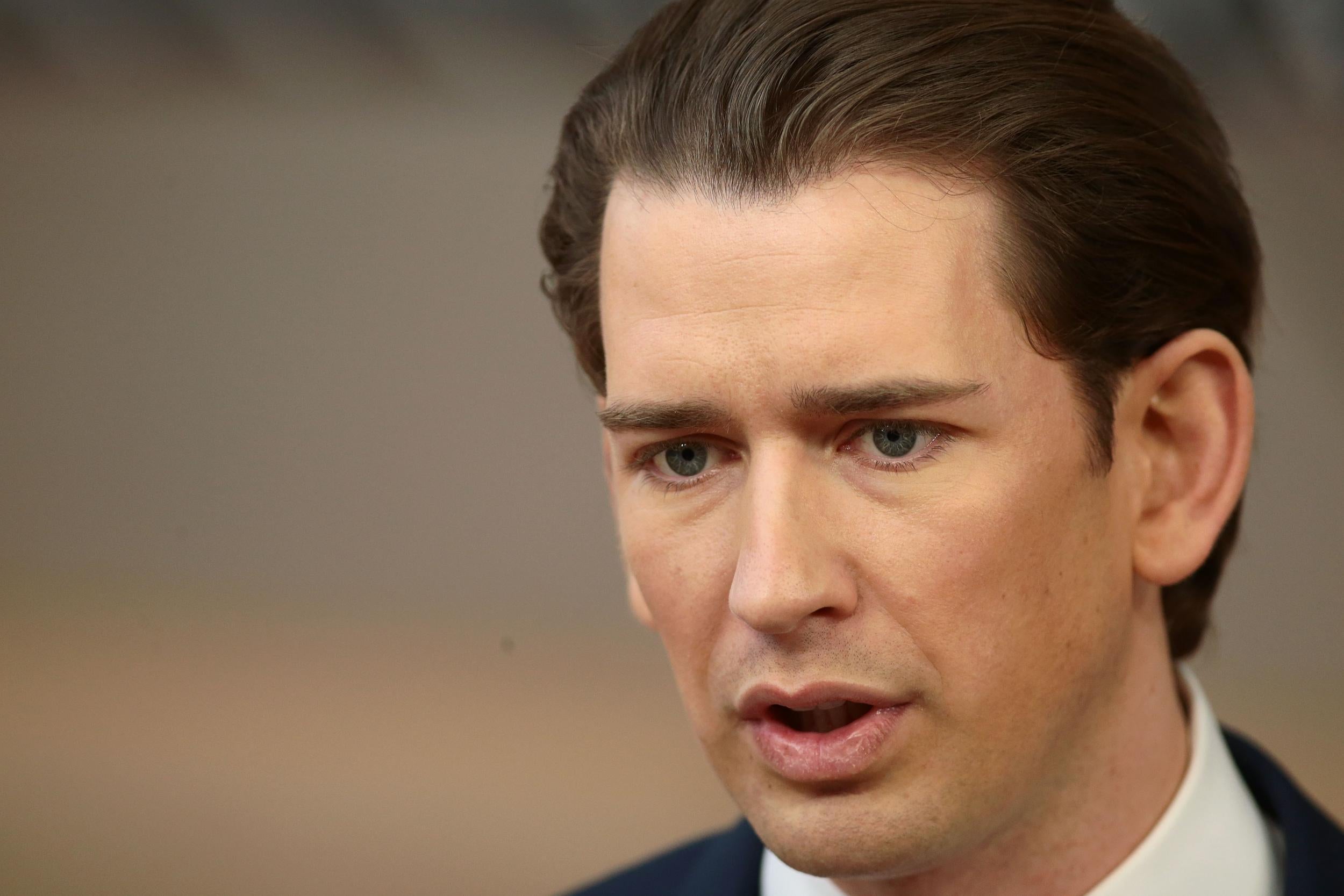 Austria's youthful chancellor Sebastian Kurz