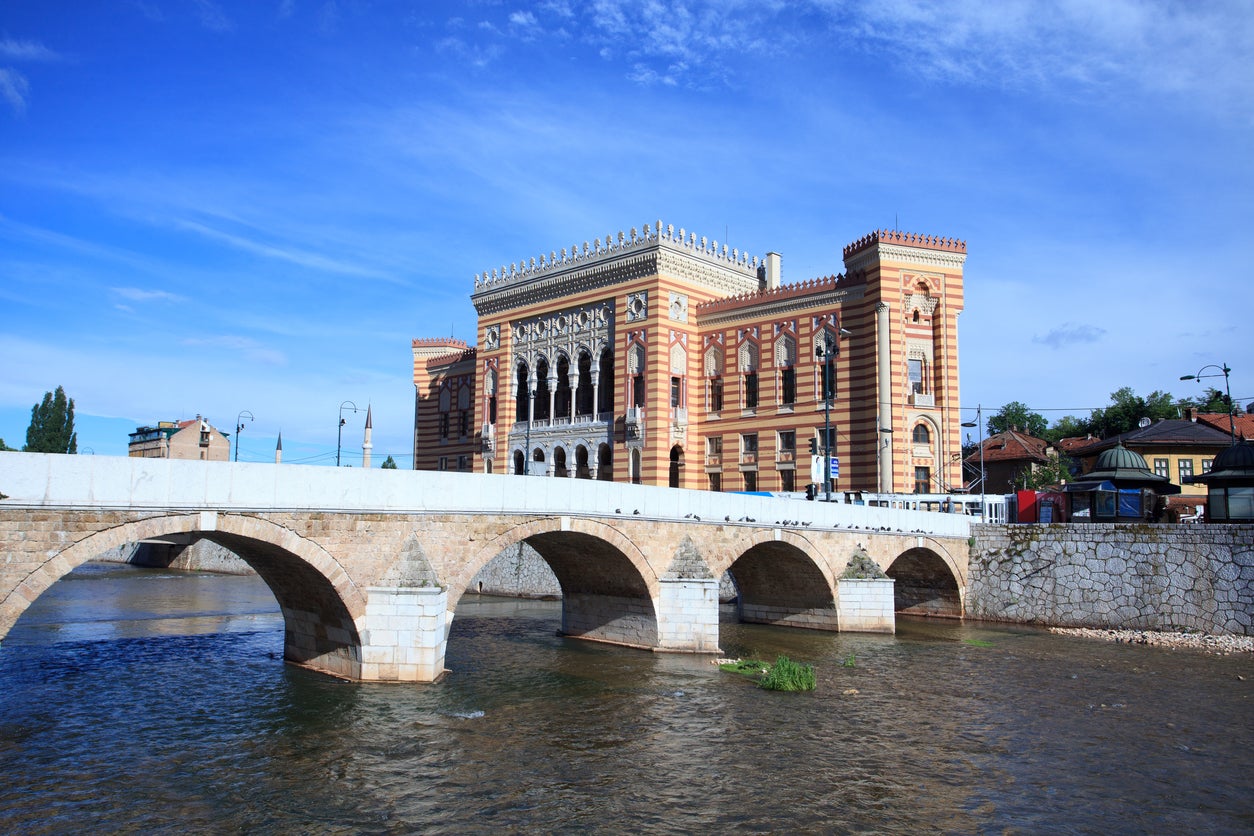 City hall is one of Sarajevo's most impressive buildings