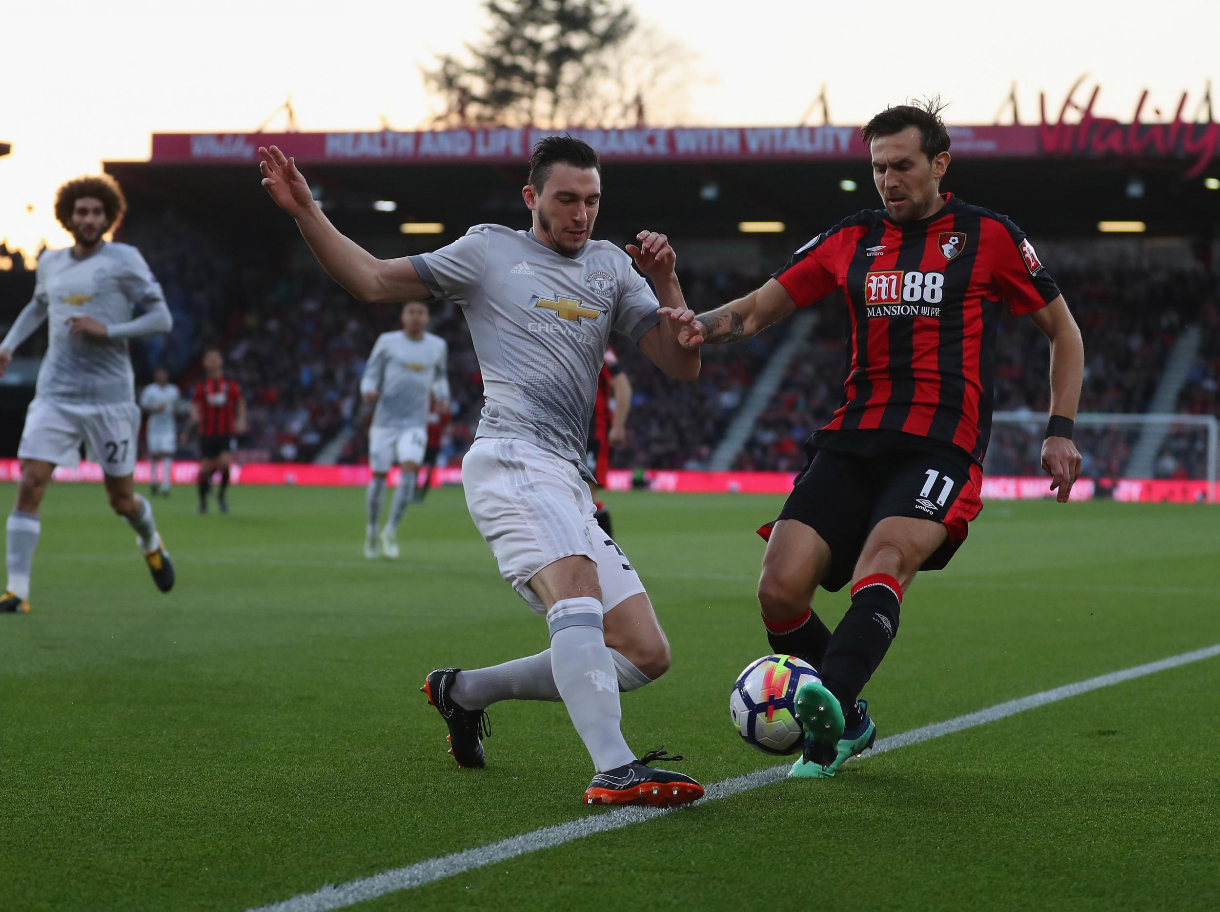 Bournemouth host United this evening