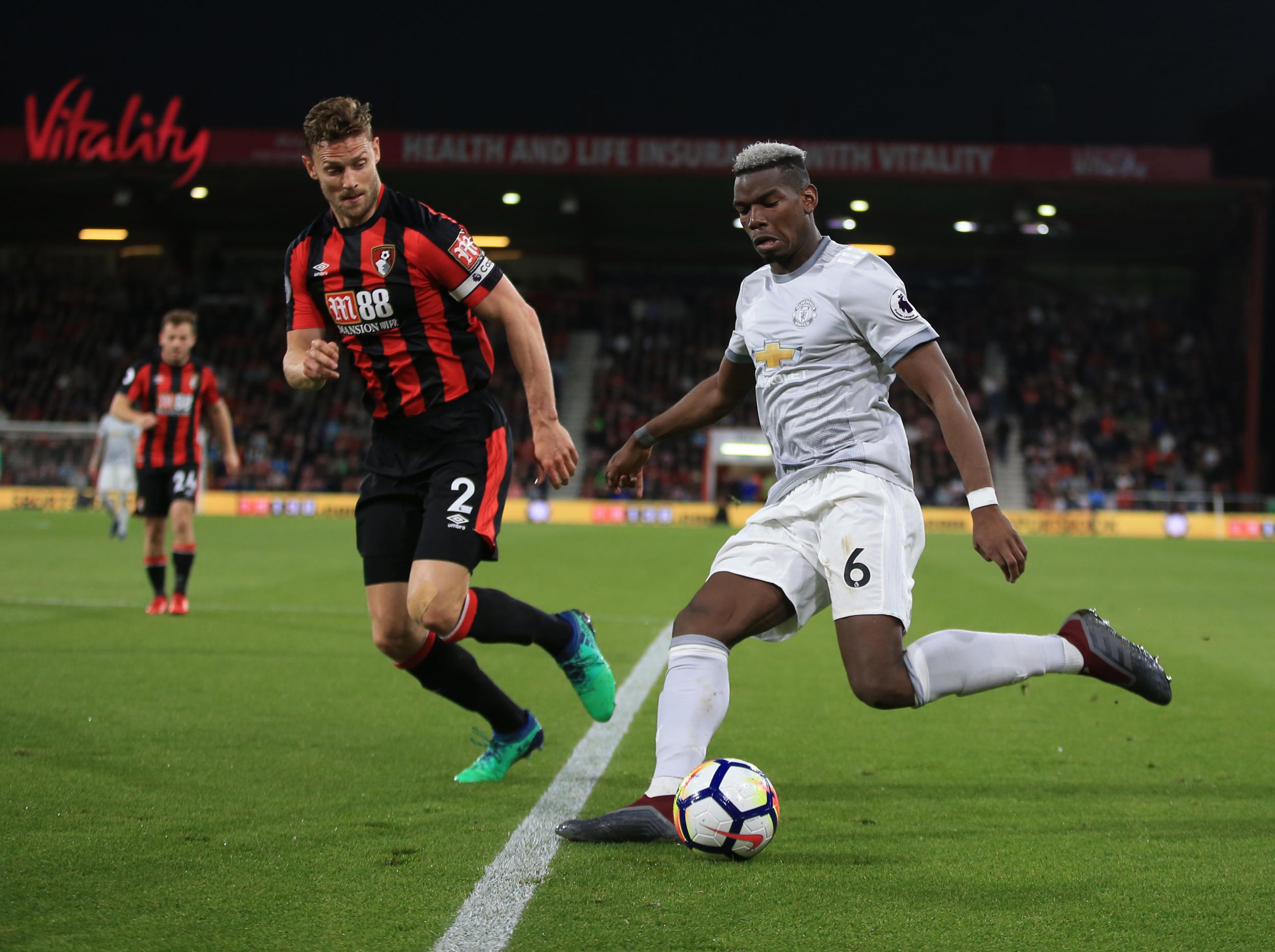 Paul Pogba did his chances of playing on Saturday no harm