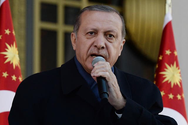 Recep Tayyip Erdogan has previously been criticised for his authoritarian tendencies