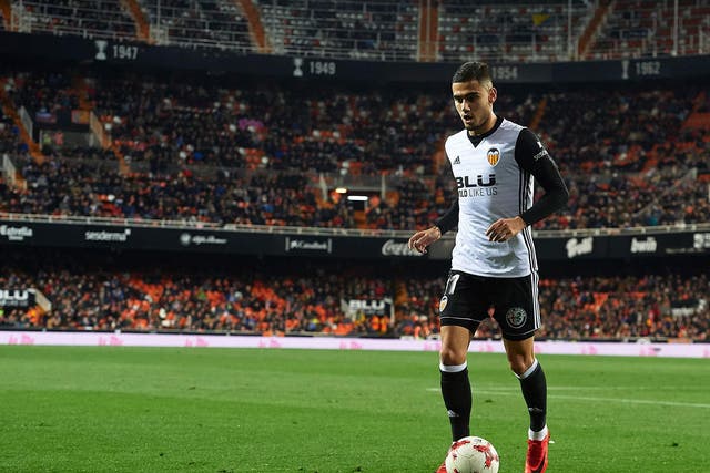 The Belgium-born Brazilian was loaned out to Valencia at the start of the current season